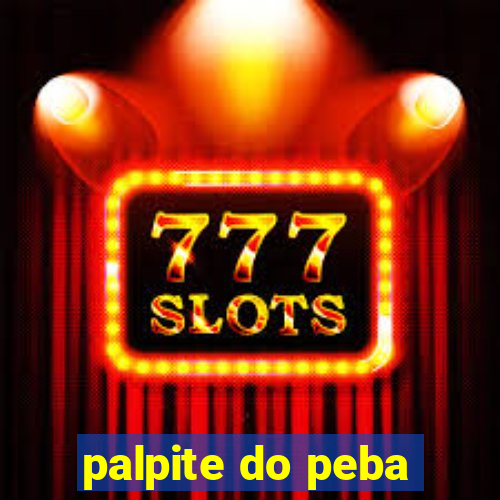 palpite do peba